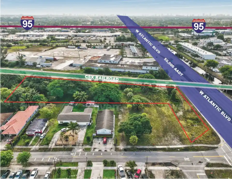 1501 W Atlantic Blvd, Pompano Beach, FL — Land, sold