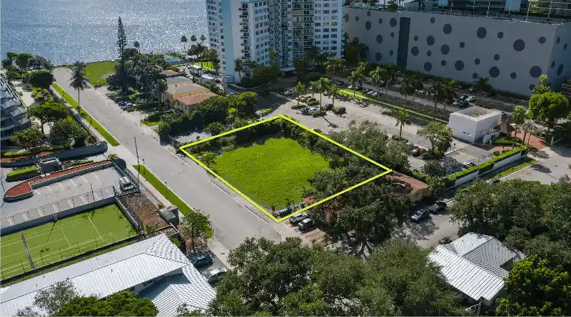 522 NE 34 St., Miami, FL — Land, sold